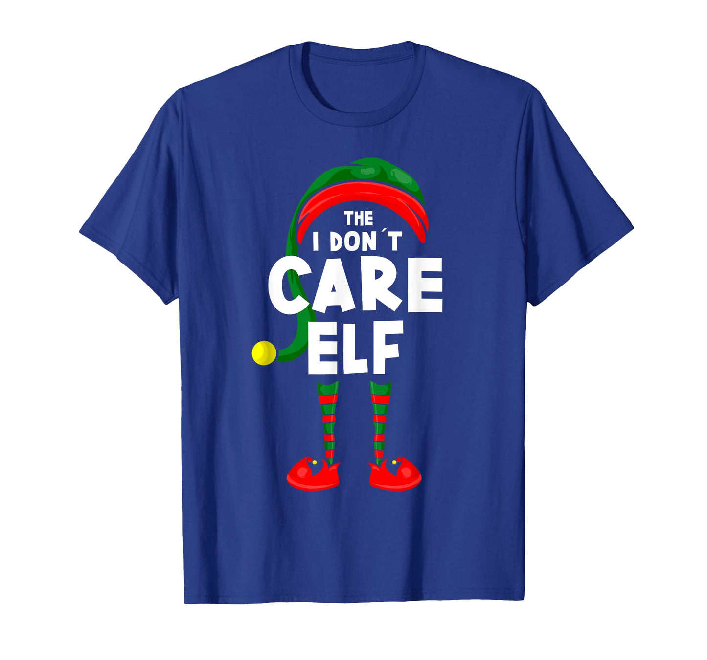 Carnival or Christmas Party Costume - The I Don´t Care Elf T-Shirt