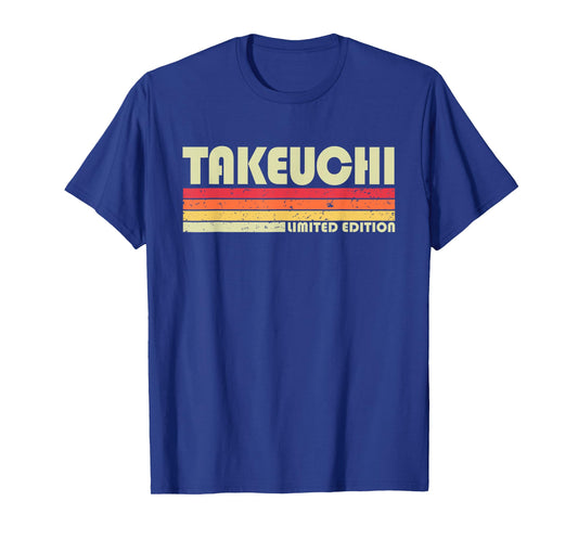Takeuchi Retro Vintage Japanese name T-Shirt