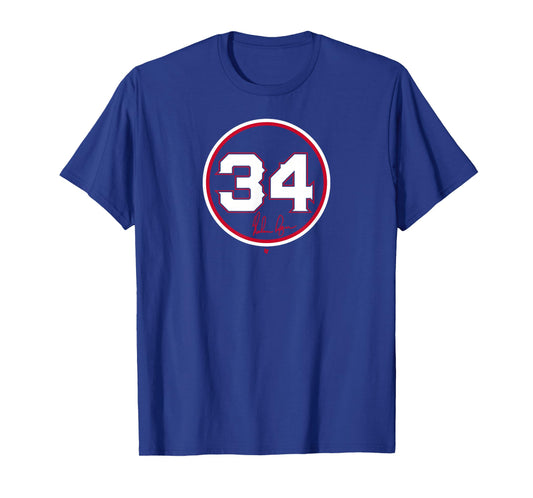 BreakingT Nolan Ryan - Number Circle - Texas Baseball T-Shirt