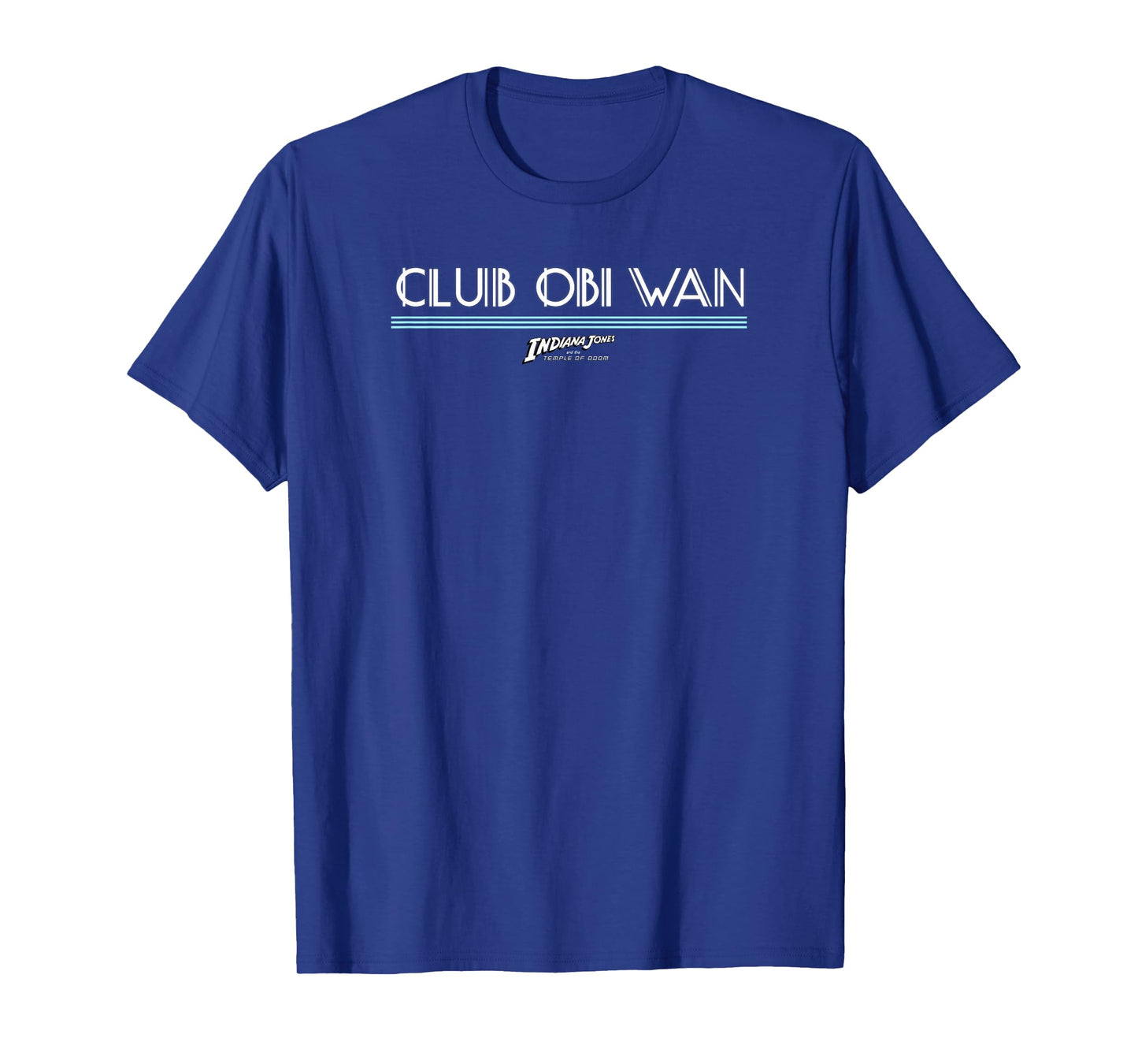 Indiana Jones and The Temple of Doom Club OBI Wan Logo T-Shirt