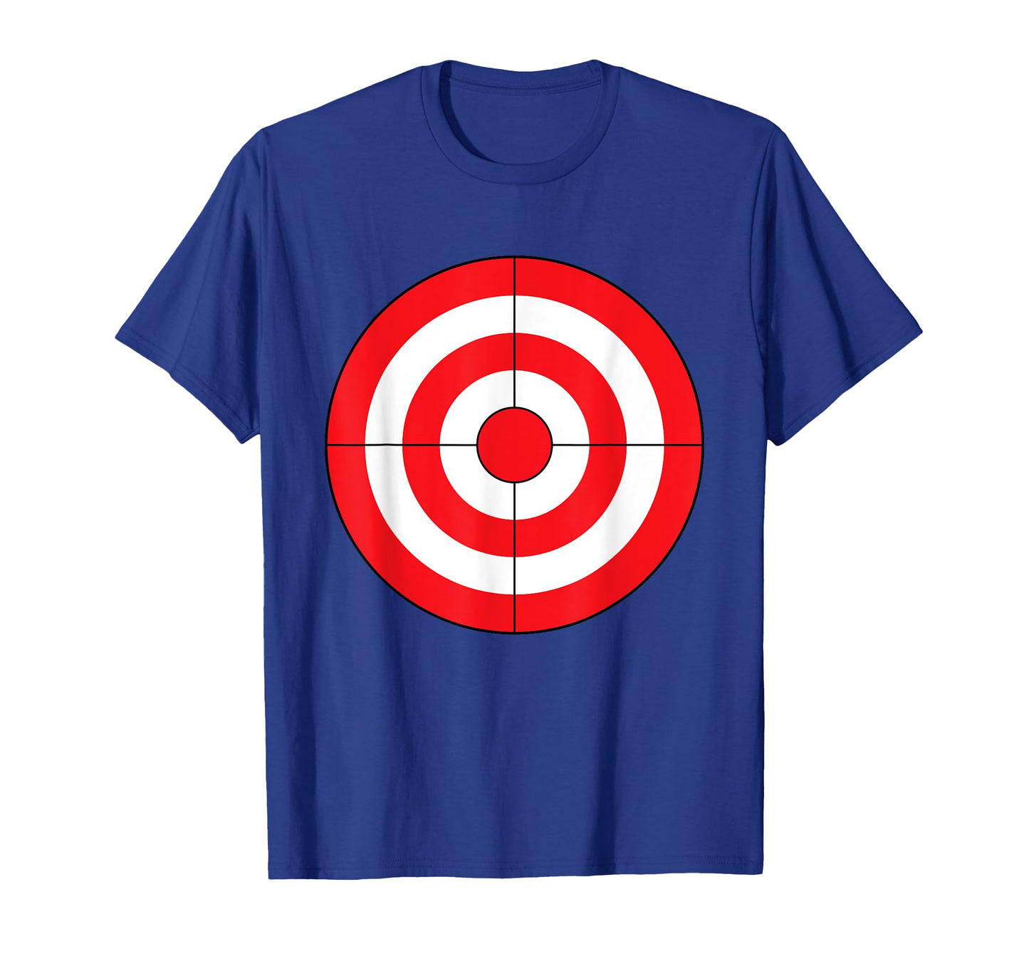 Bulls-Eye Target Lazy DIY Halloween Costume Darts Shooting T-Shirt