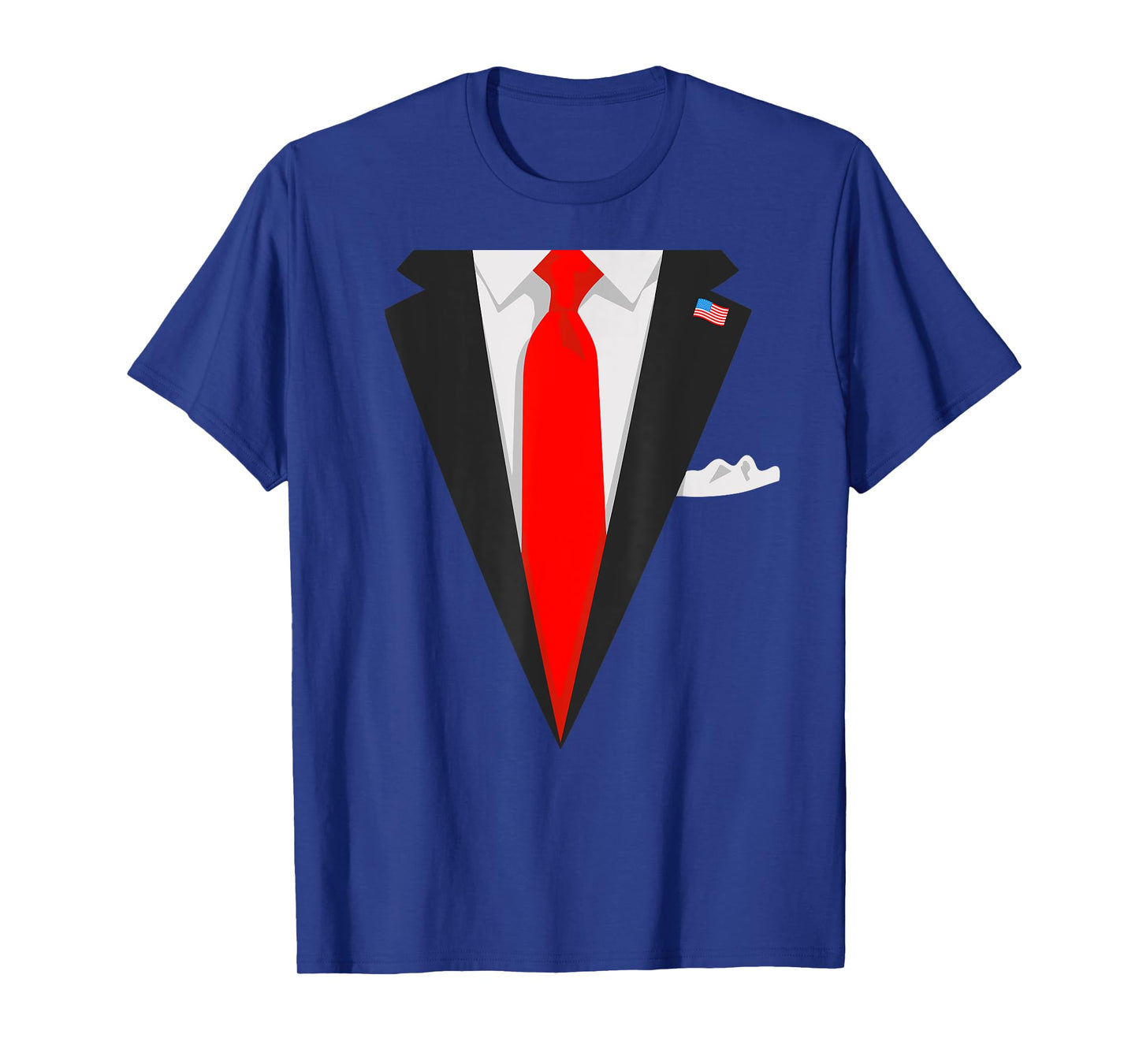 Funny President Trump Red Tie Suit Instant Halloween Costume T-Shirt