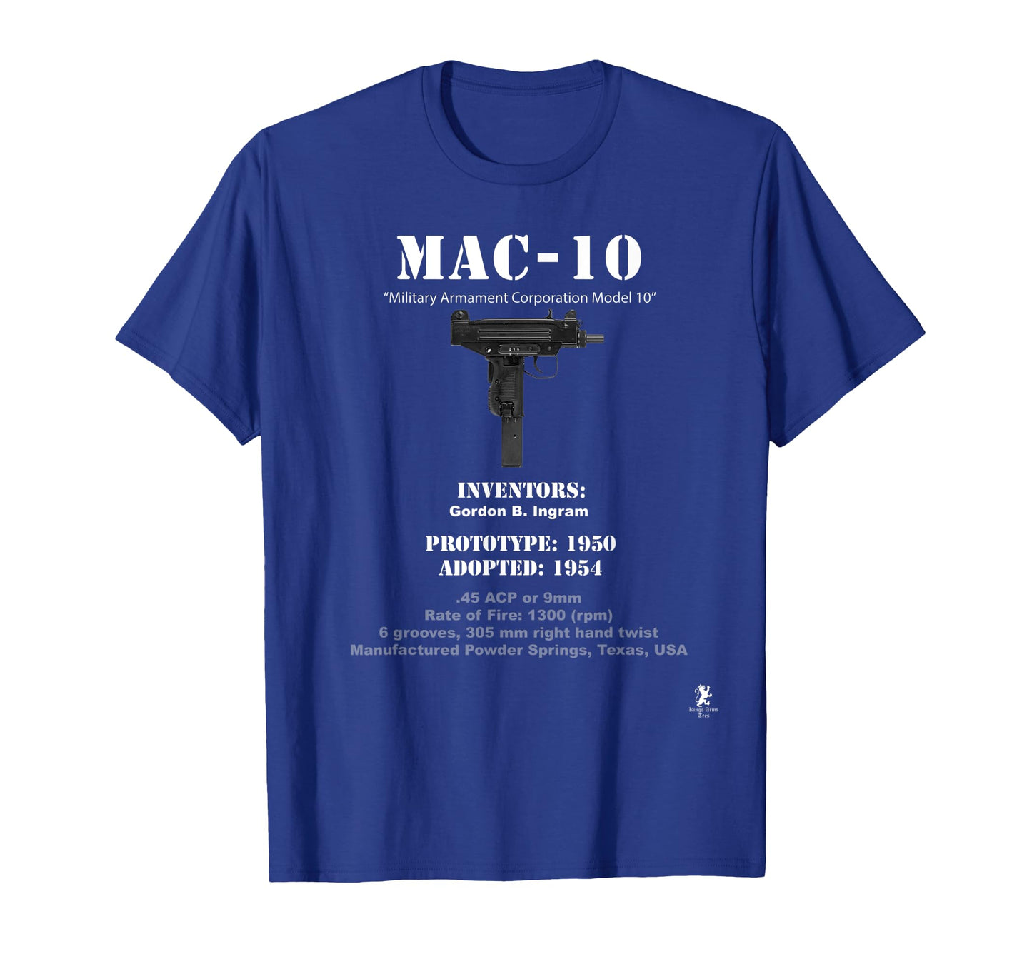 MAC-10 - Invention and History T-Shirt