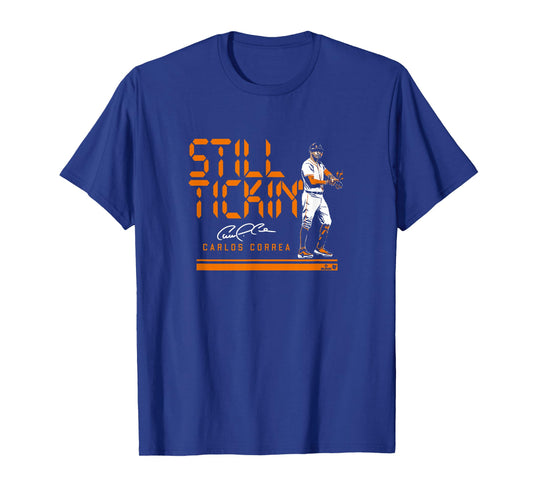 Carlos Correa - Still Tickin' - Houston Baseball T-Shirt