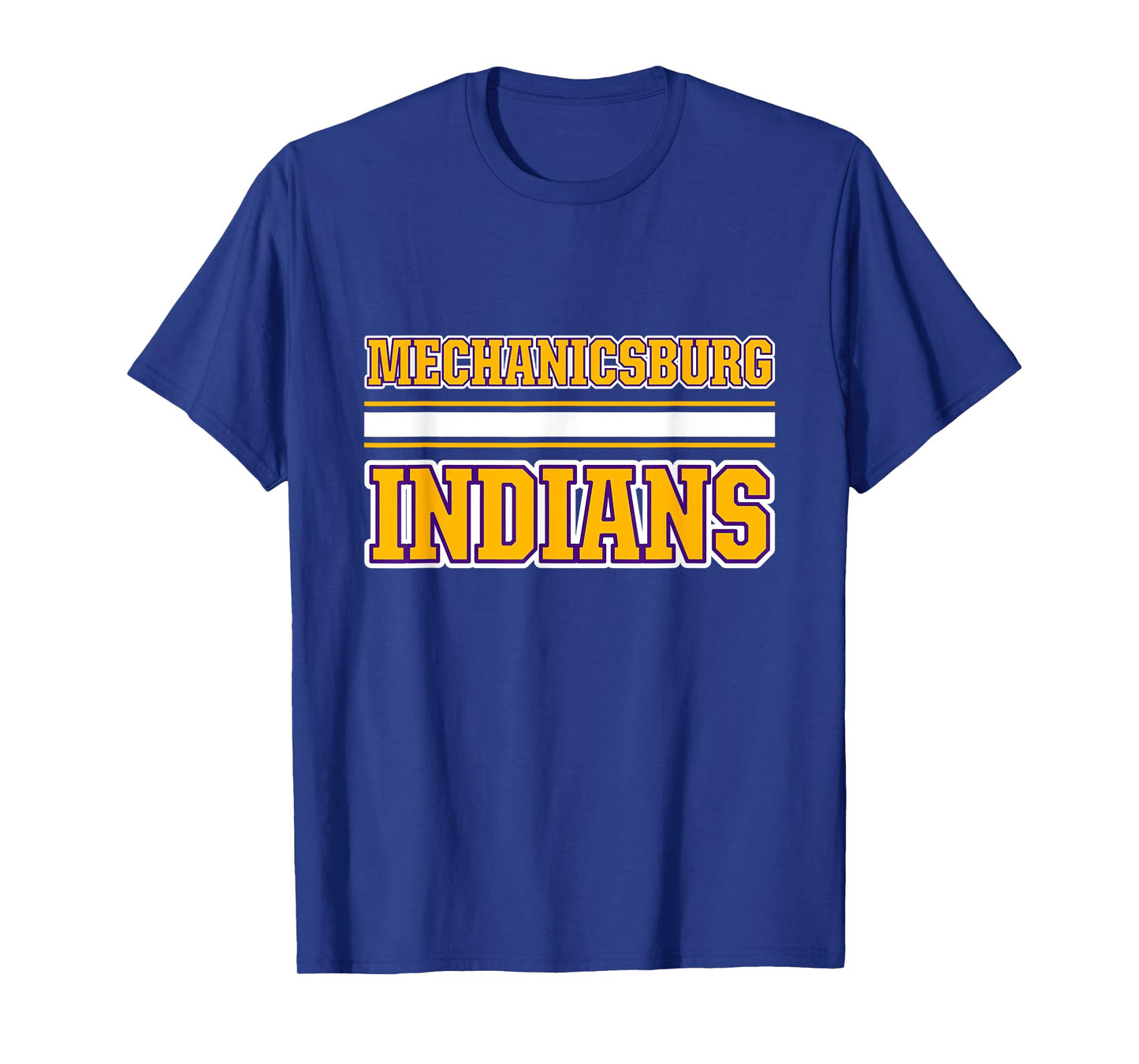 Mechanicsburg Indians Horizontal Stripes T-Shirt
