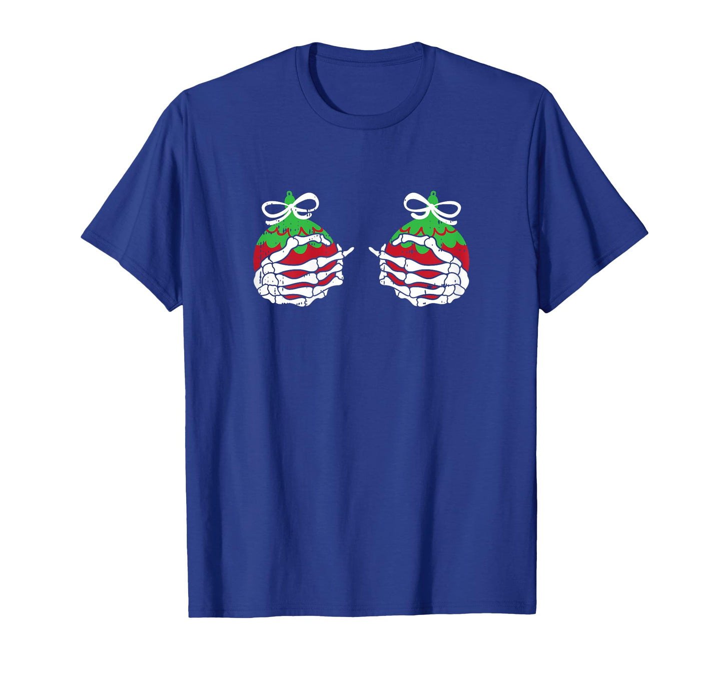 Christmas Balls Boobs Pajama Funny X-Mas Decoration Holiday T-Shirt
