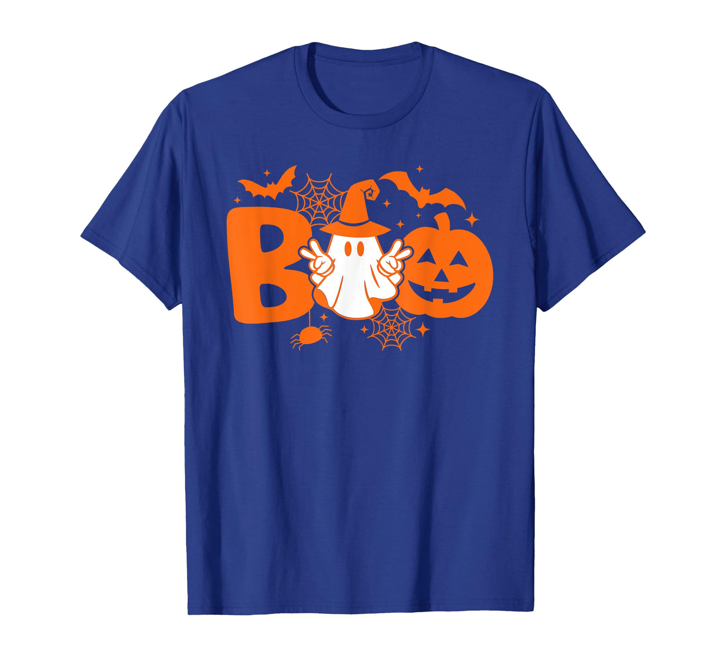 Funny Boo Cute Ghost Retro Halloween Costume T-Shirt