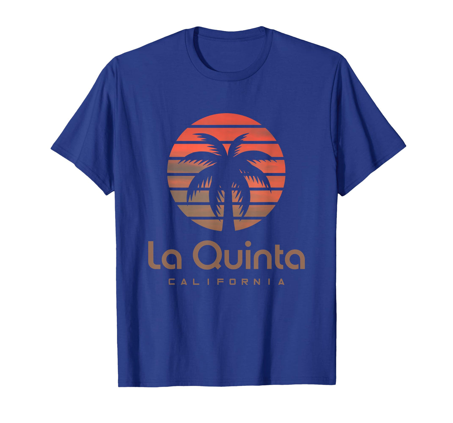 La Quinta US American Design Men's Unisex-Adults, Unisex-Kids Black Cotton, Polyester Blend Short Sleeve T-Shirt