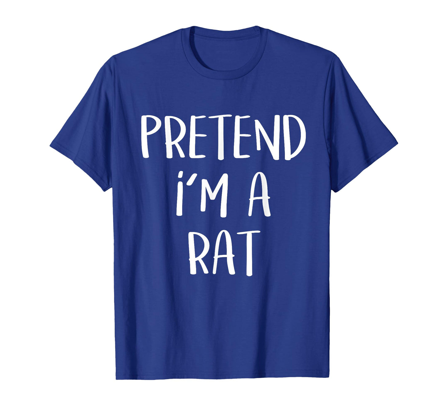 Pretend I'm A Rat Costume Halloween Party T-Shirt Animal Tee T-Shirt