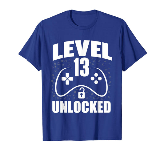 13th Birthday Gaming Gamer 13 Years Old Bday T-Shirt