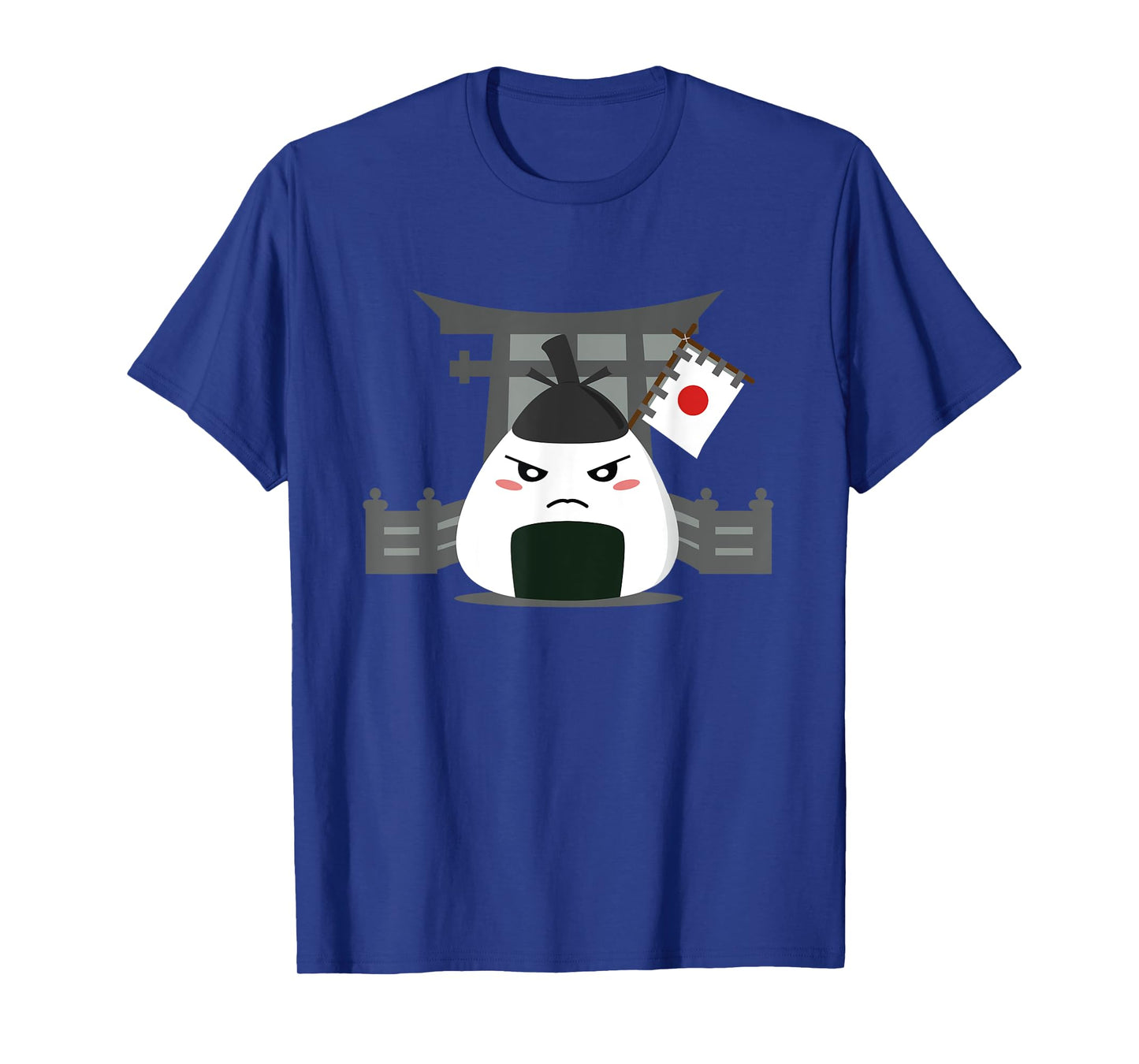 Angry Onigiri - Kawaii Japanese Food T-Shirt