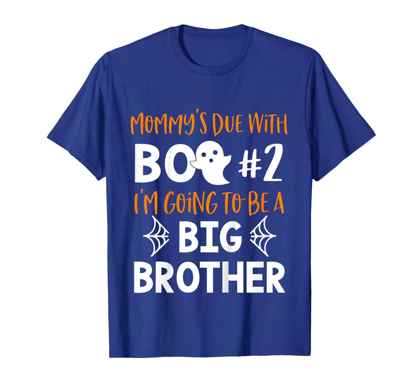 Kids Big Brother Halloween Pregnancy Announcement Boo #2 T-Shirt