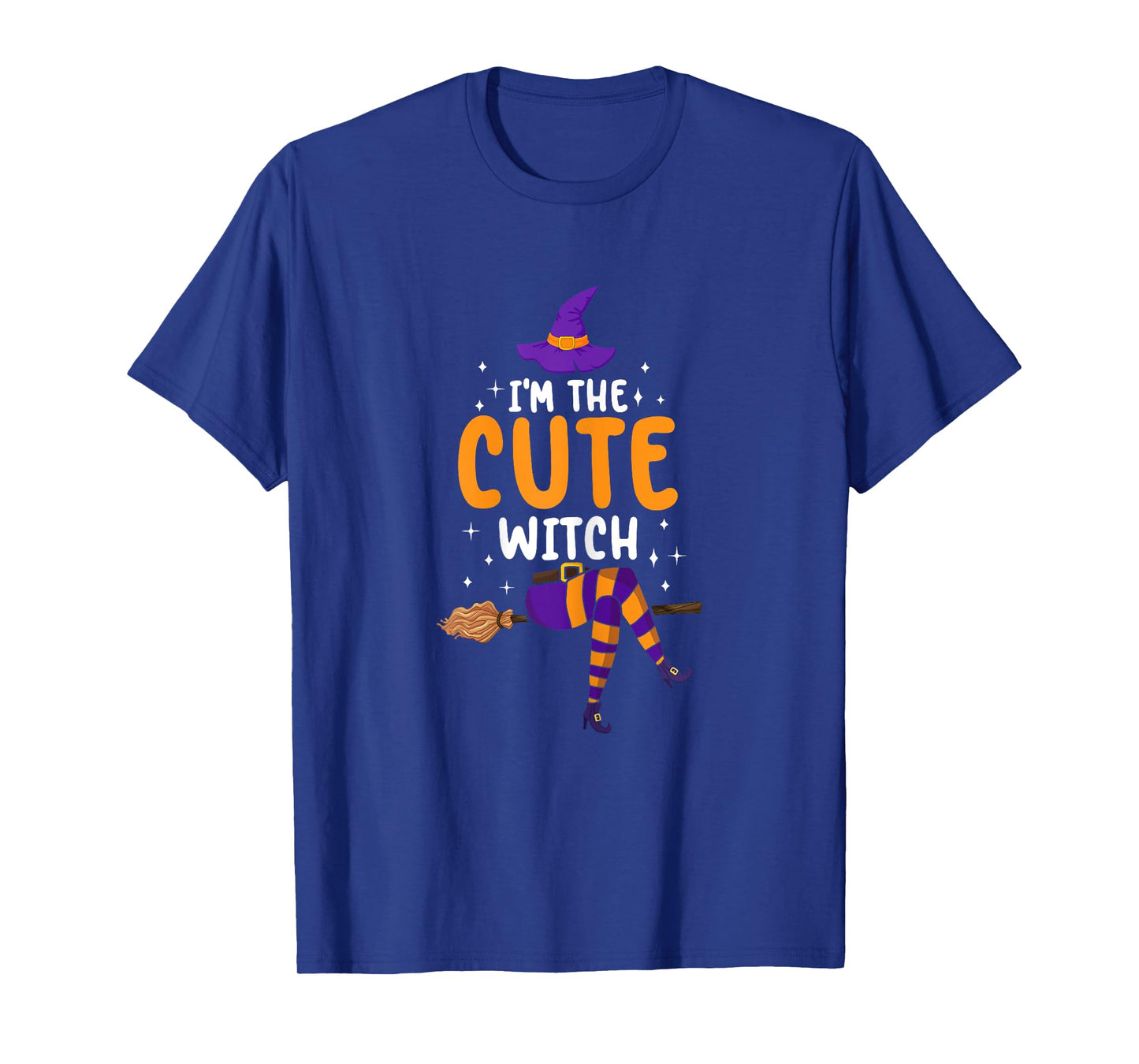 I'm the Cute Witch Halloween Matching Group Costume T-Shirt