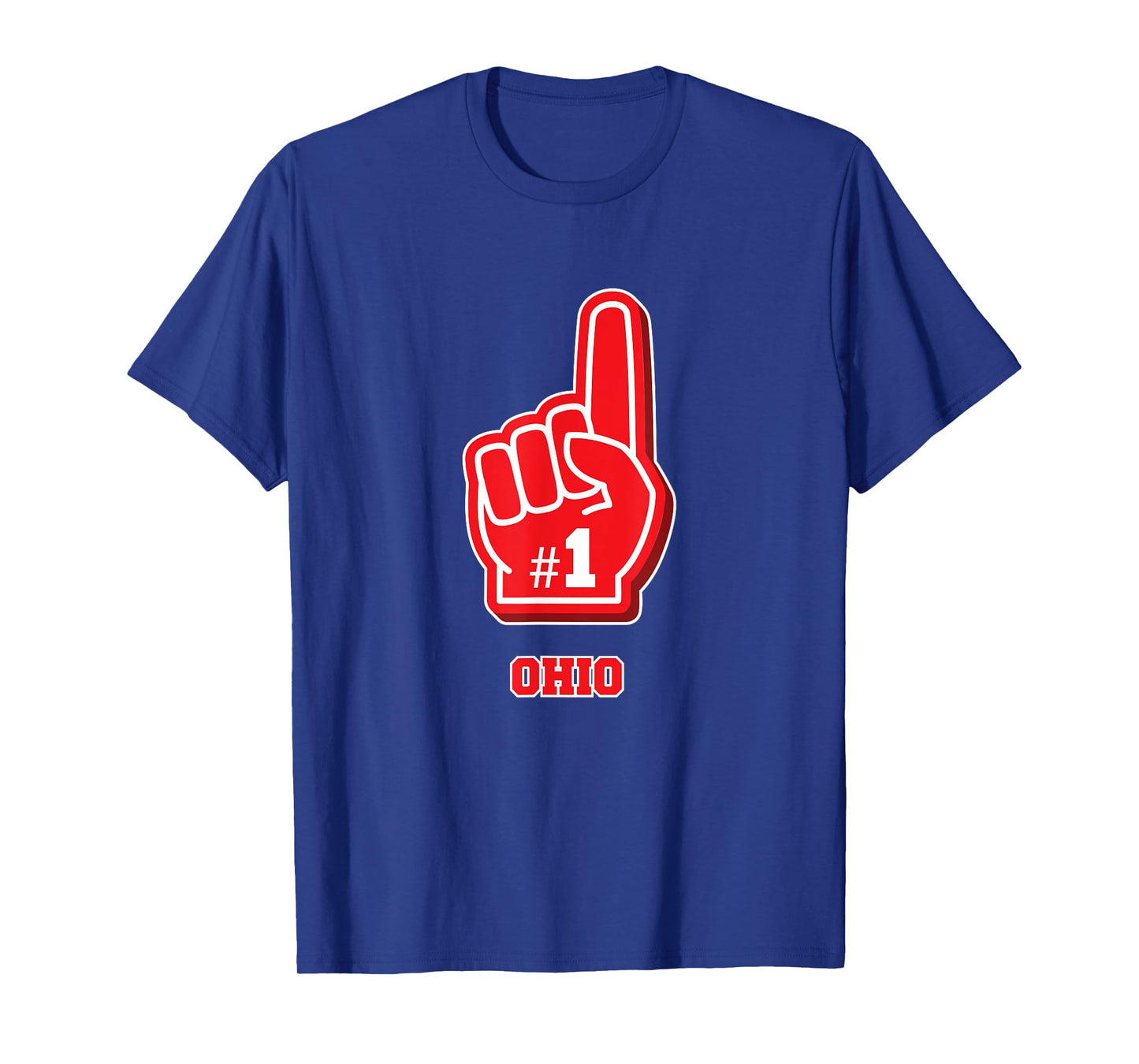 Ohio Foam Finger / Number One Ohio Fan T-Shirt