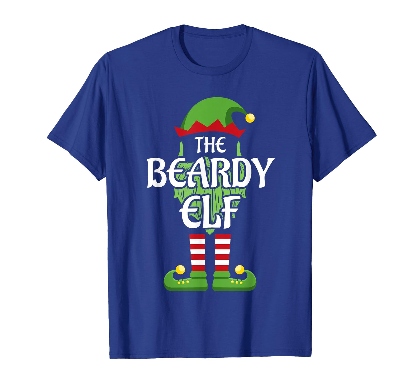 Beardy Elf Family Matching Group Christmas T-Shirt