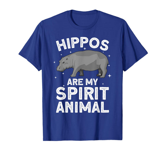 Funny Hippopotamus Design For Men Women Animal Hippo Lover T-Shirt