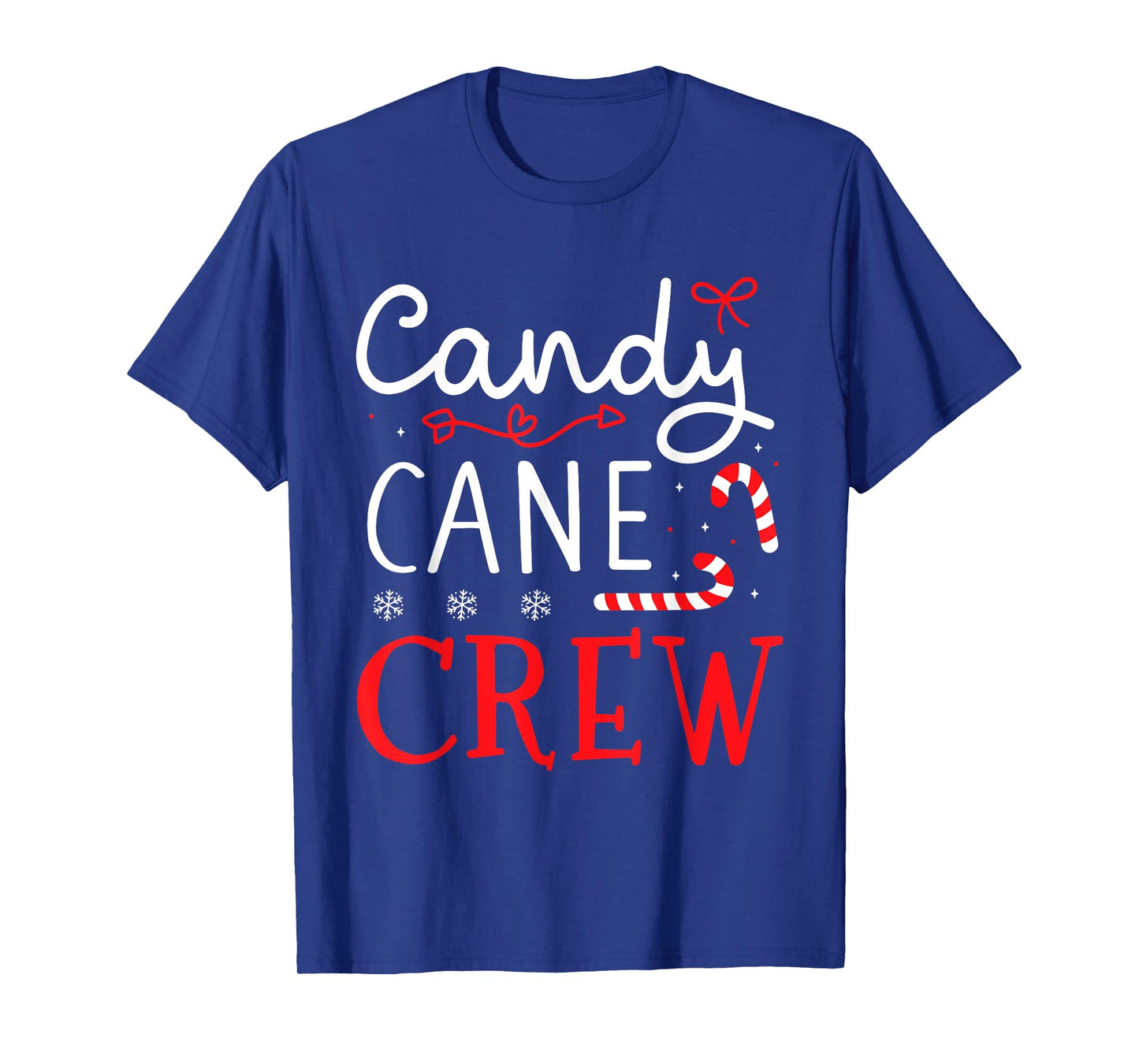 Christmas candy cane crew for family and cousin xmas T-Shirt