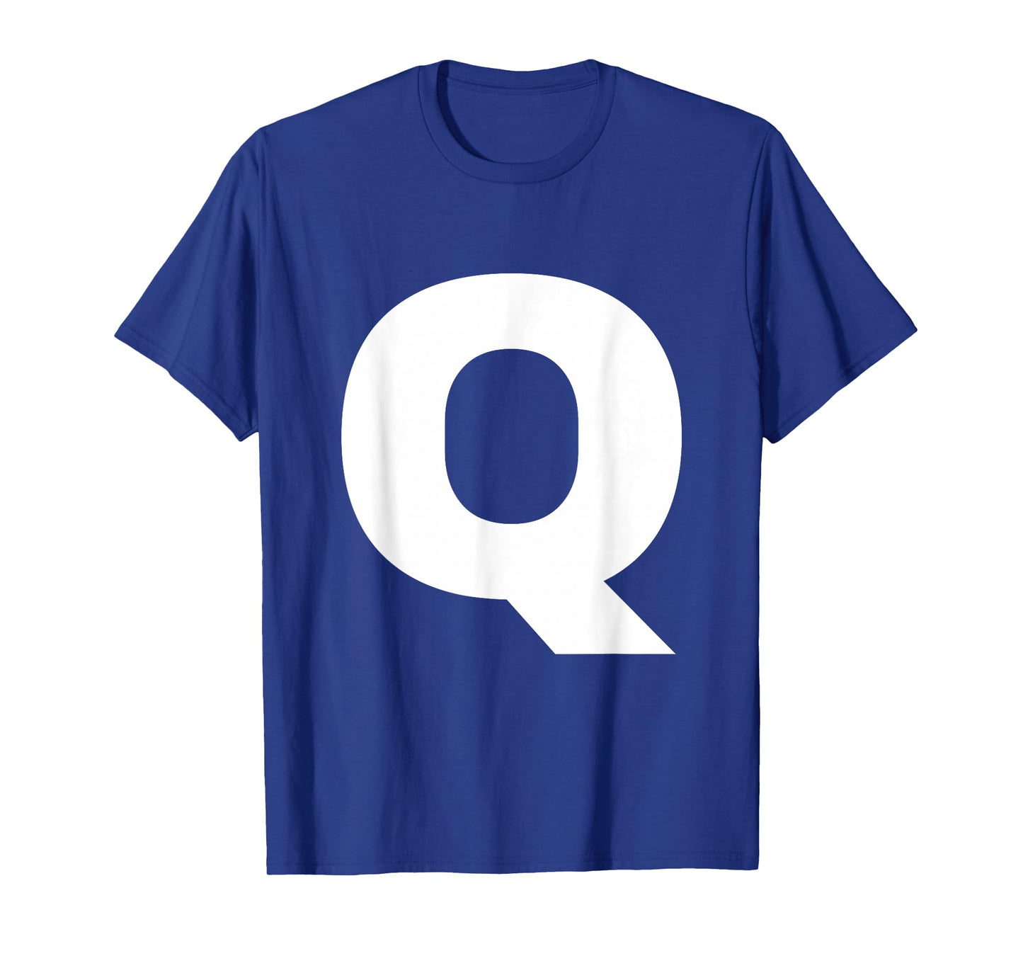 Bold Letter Q - Alphabet Characters Big Font Capital Letters T-Shirt