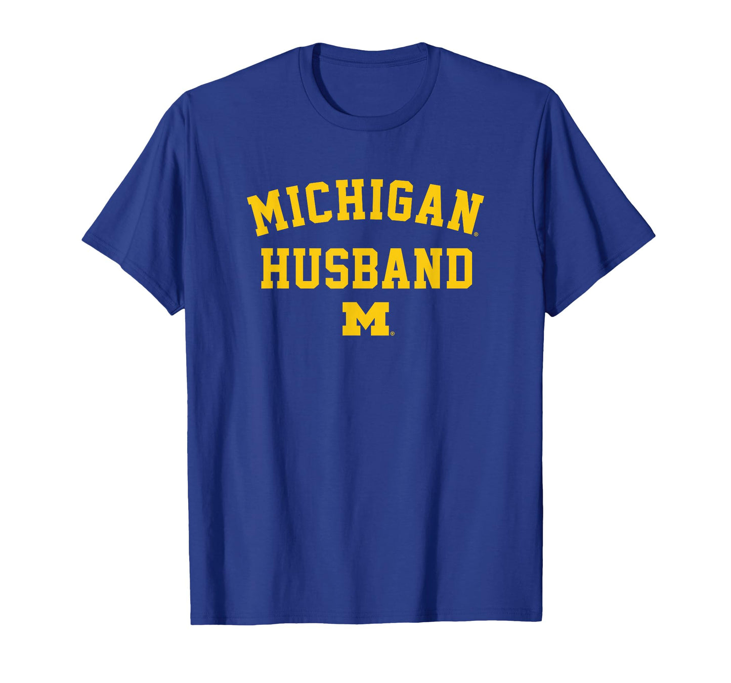 University of Michigan Wolverines U of M Michigan Husband T-Shirt