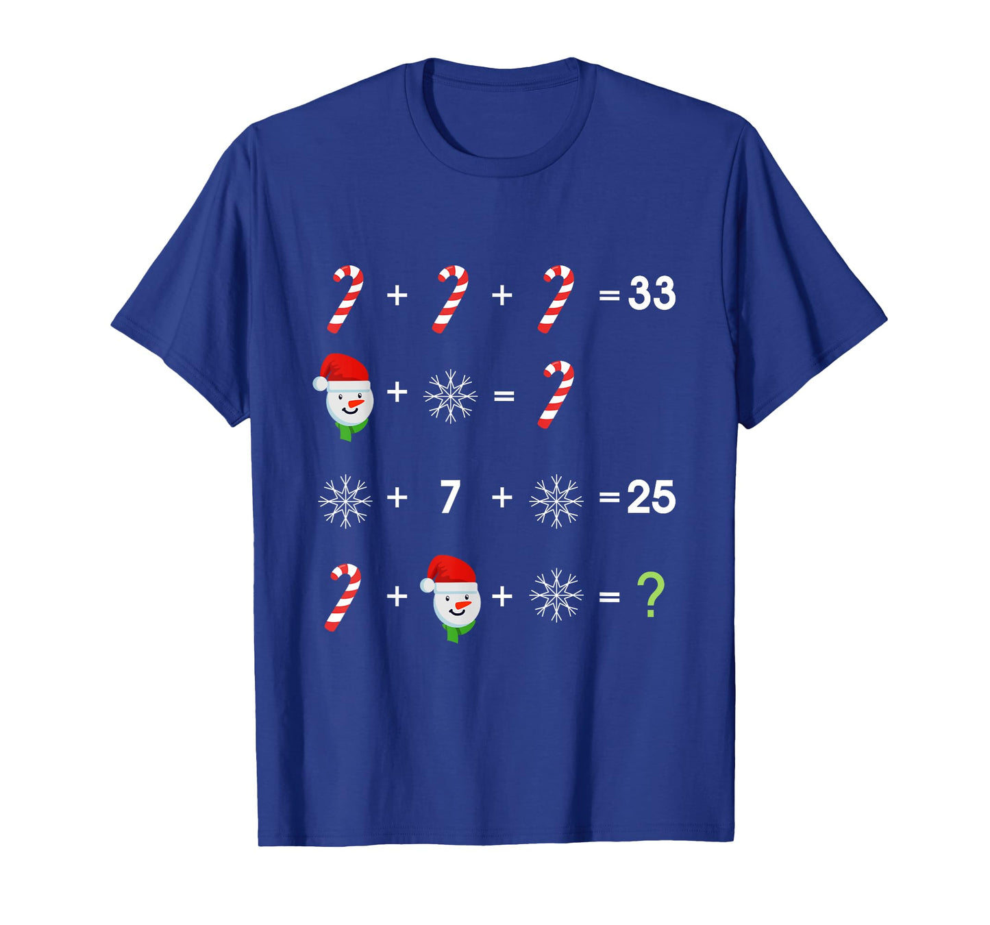 Order of Operations Quiz Funny Math Teacher Christmas Gift T-Shirt