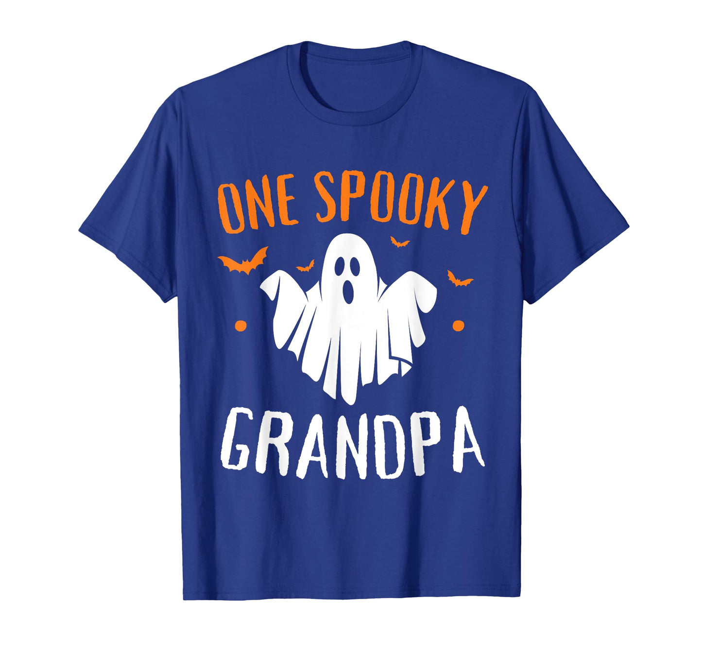 One Spooky Grandpa Shirt Funny Halloween Matching Family T-Shirt