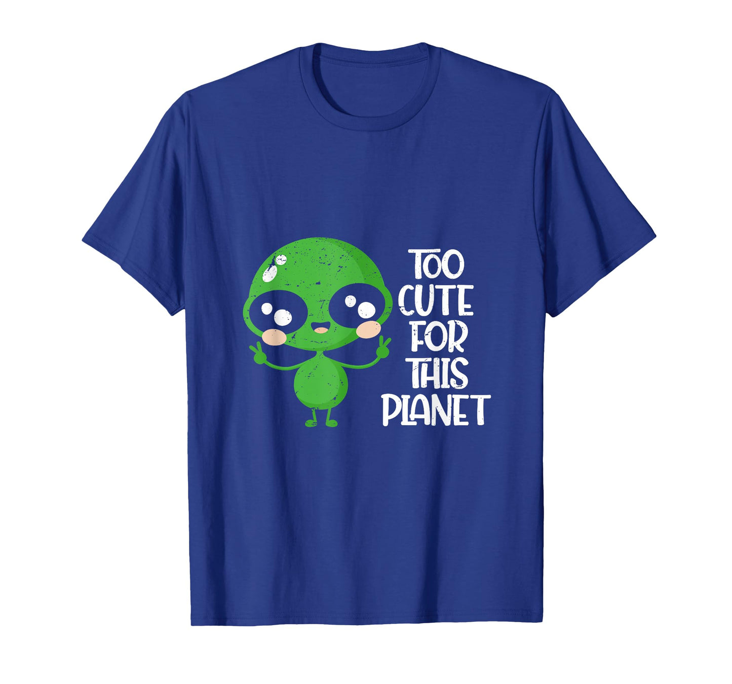 Funny UFO Boys Girls Kids Gift Idea Cute Alien T-Shirt
