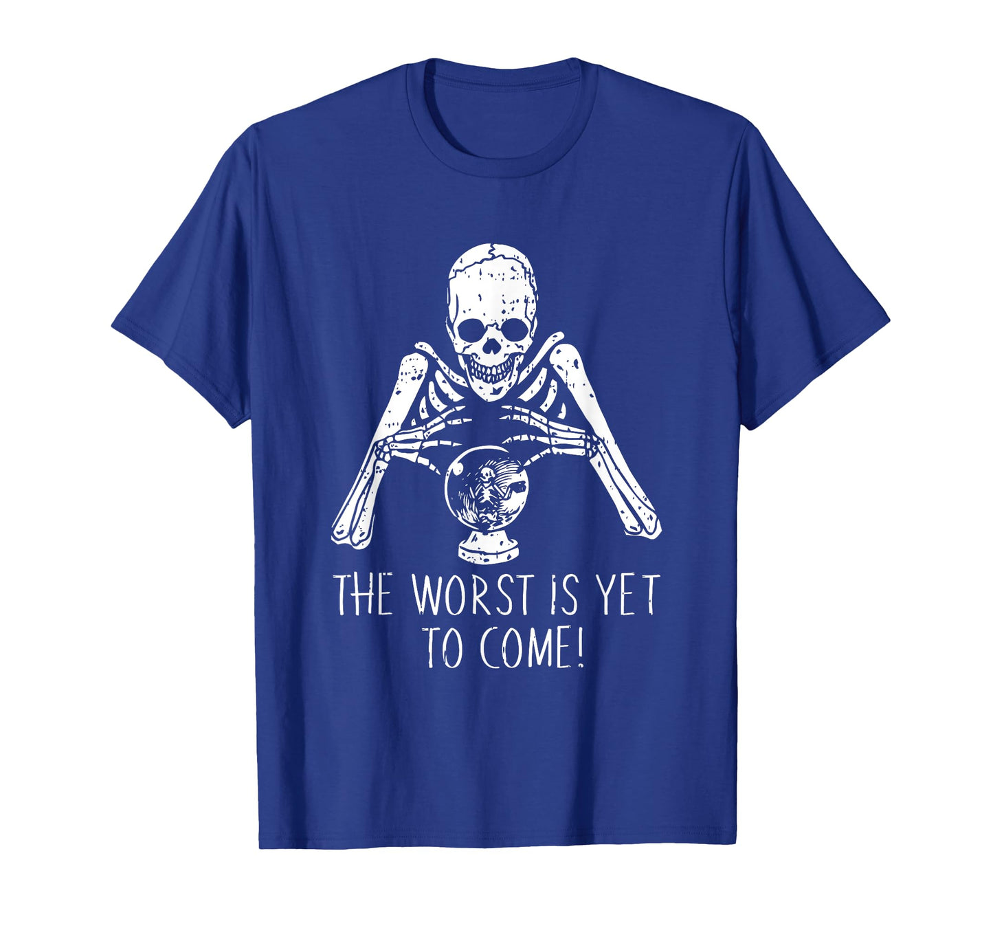 Fortune Teller Halloween Costume Funny Skull Skeleton T-Shirt