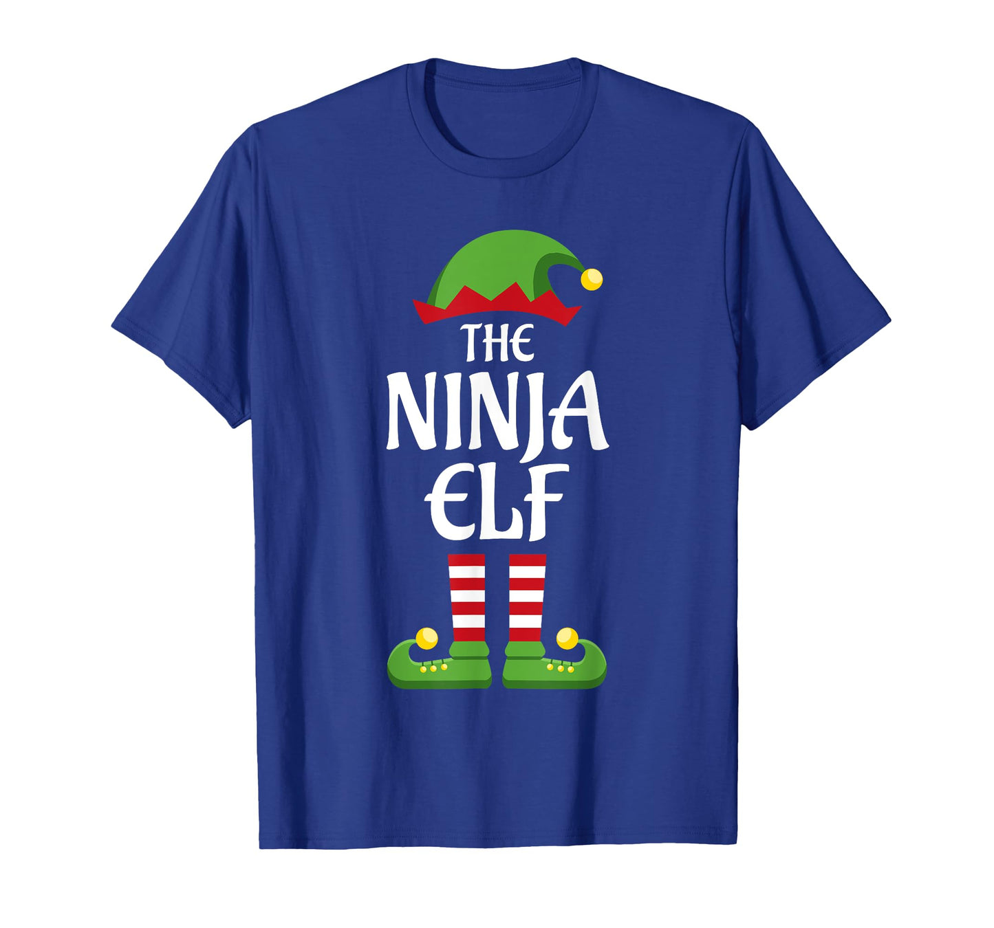 Ninja Elf Family Matching Group Christmas Outfit T-Shirt
