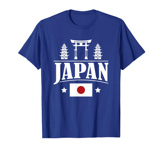 Anime Japan Flag Japanese Temple T-Shirt