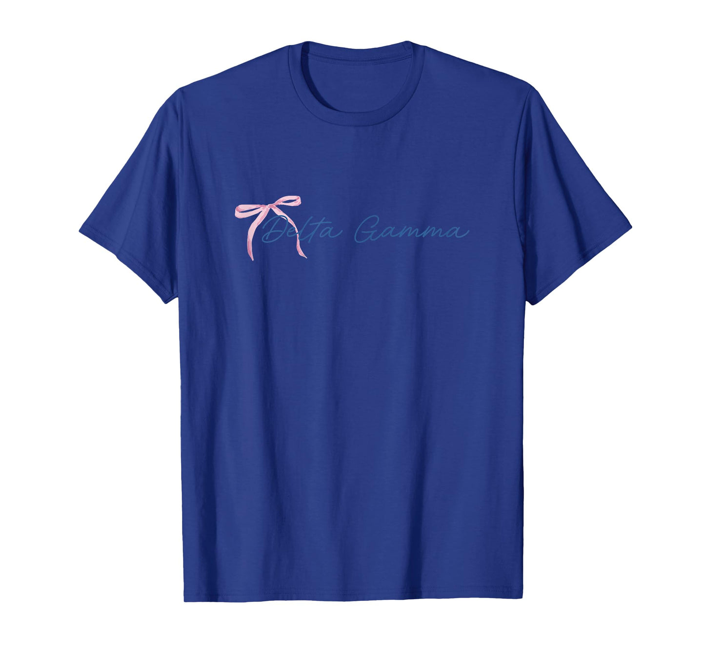 Delta Gamma Officially Licensed Pink Bow T-Shirt