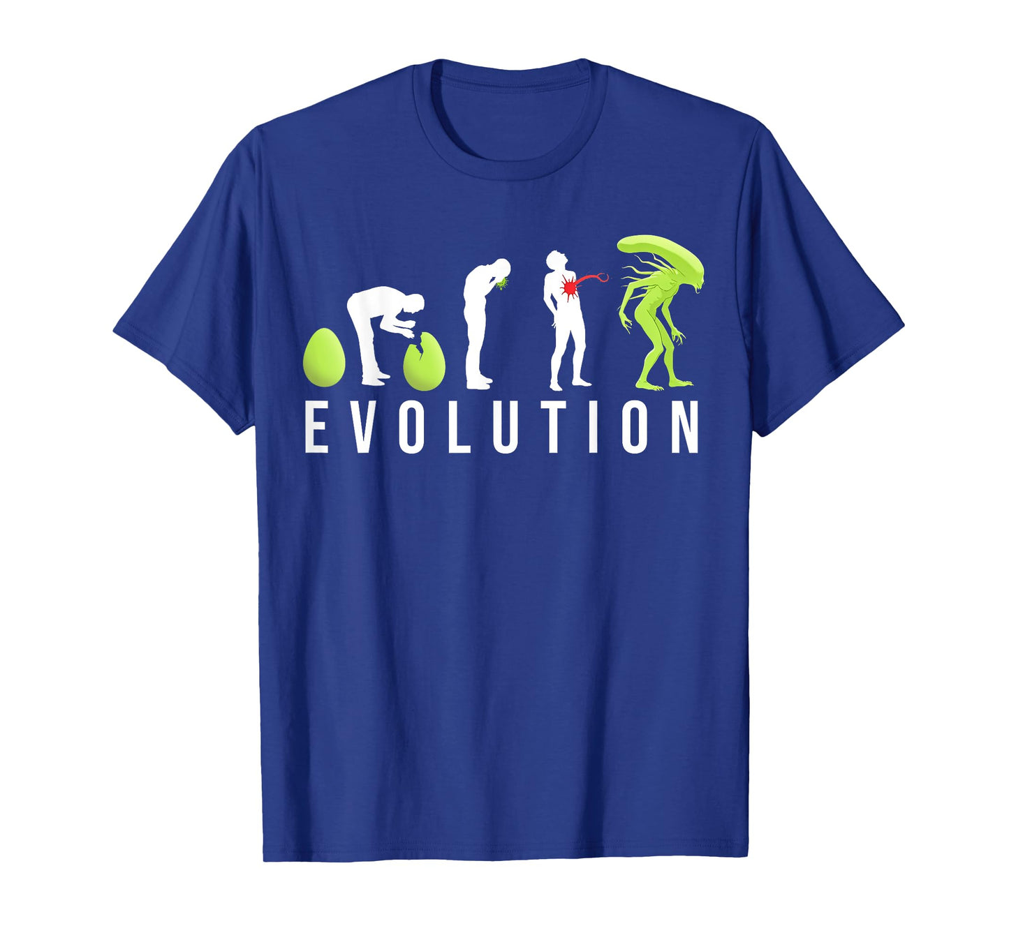 Evolution Of Man Alien T-Shirt