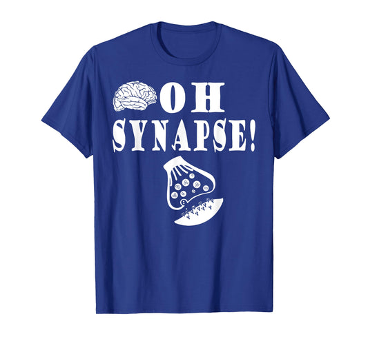 Funny Neuroscience Neurologist Oh Snap Pun T Shirt Brain T-Shirt