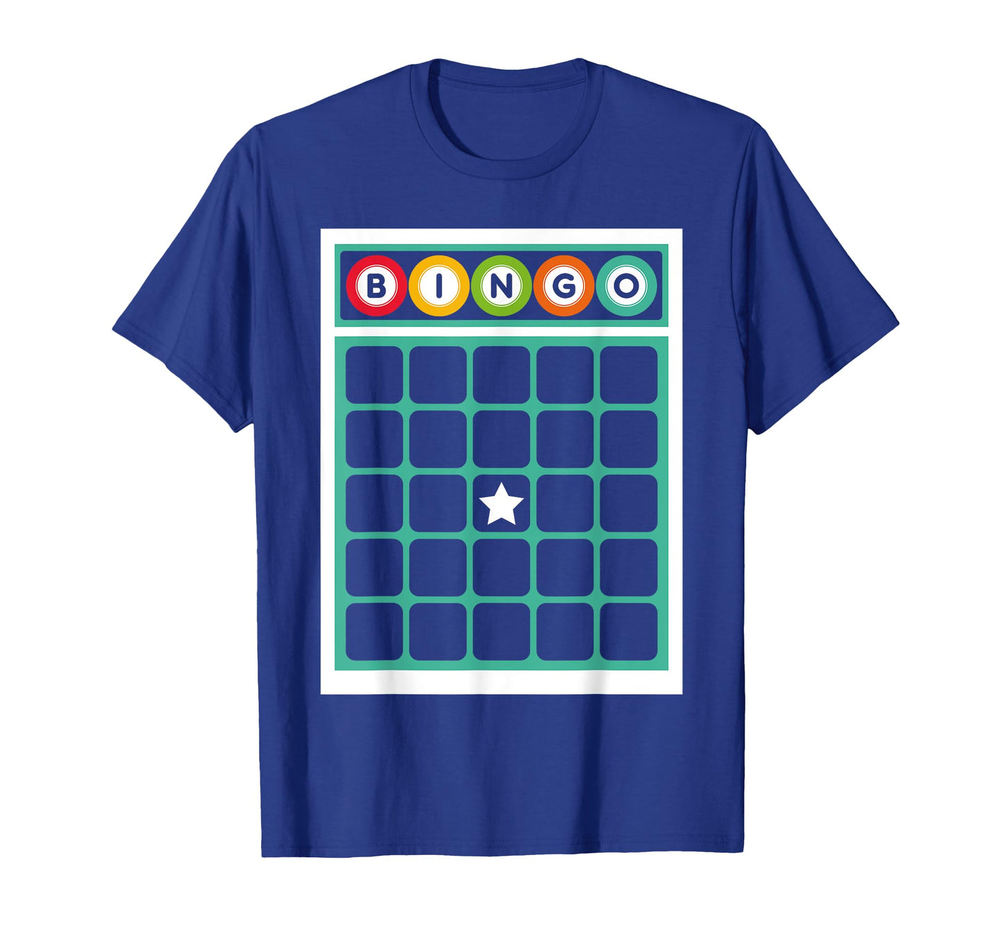 Bingo Card Bingo Costume Funny Bingo Player Halloween Outfit T-Shirt