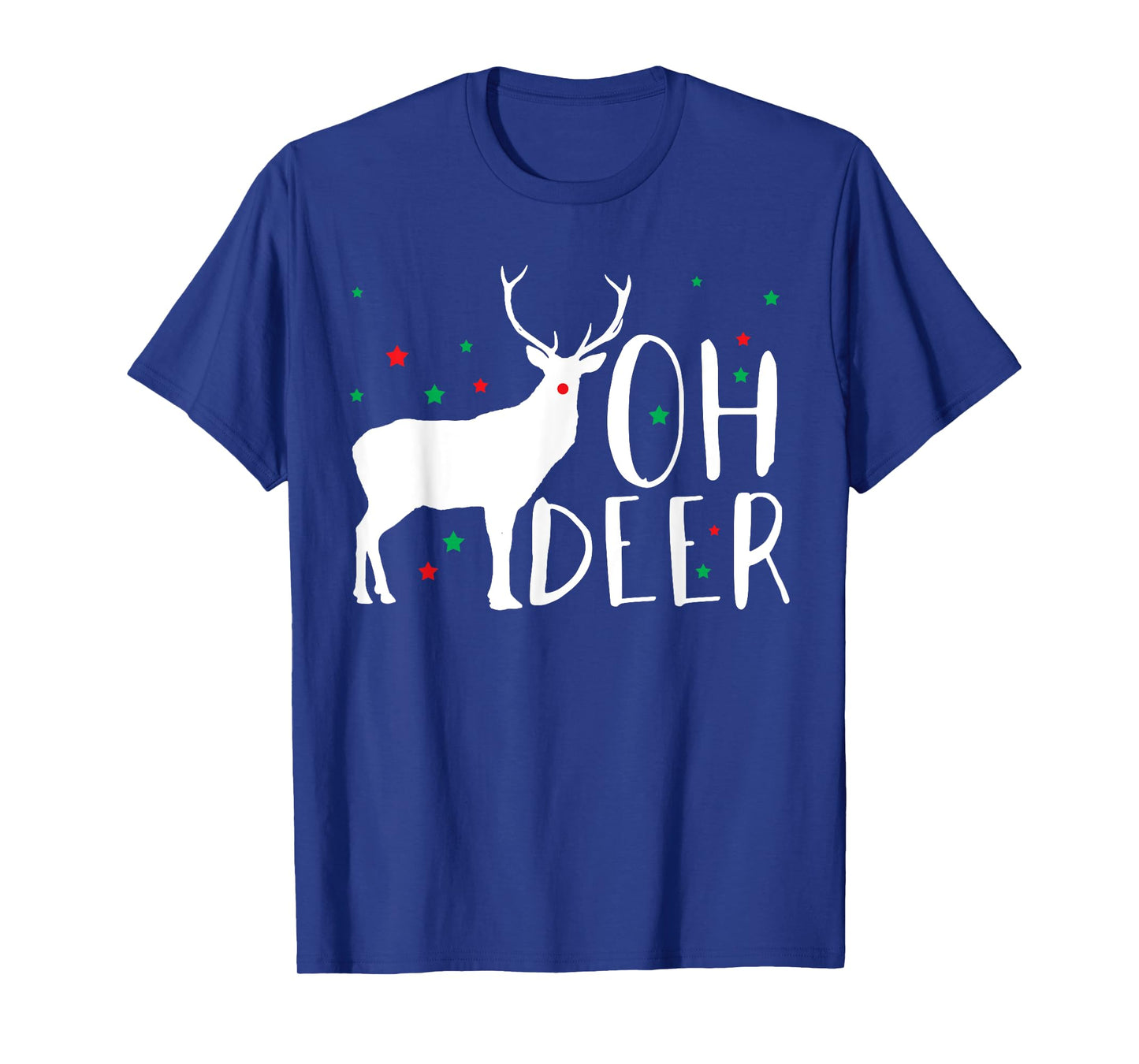 Oh Deer Hunter Hunting Antler Christmas Gift Idea Present T-Shirt