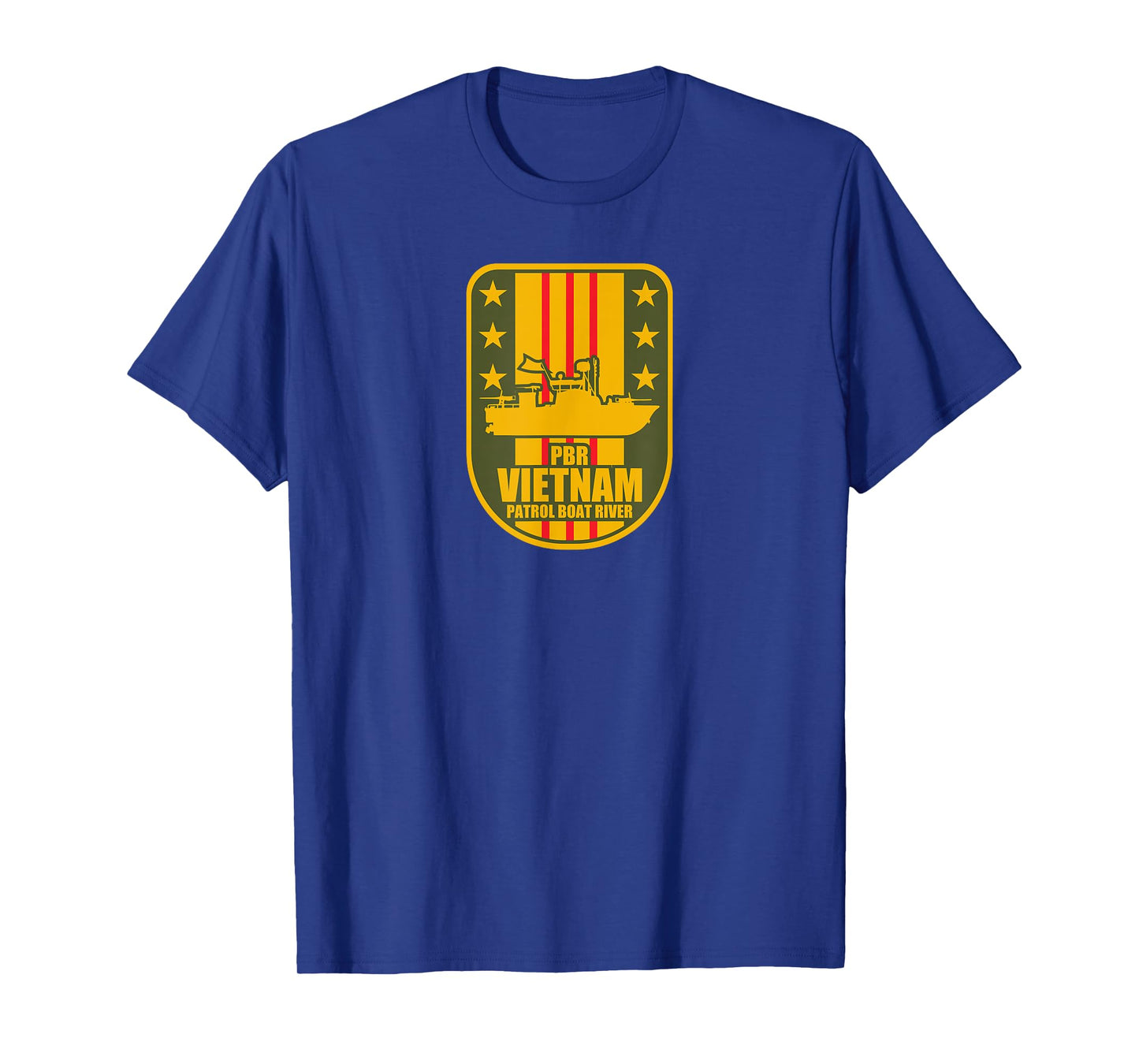 PBR Patrol Boat River Vietnam Patch T-Shirt