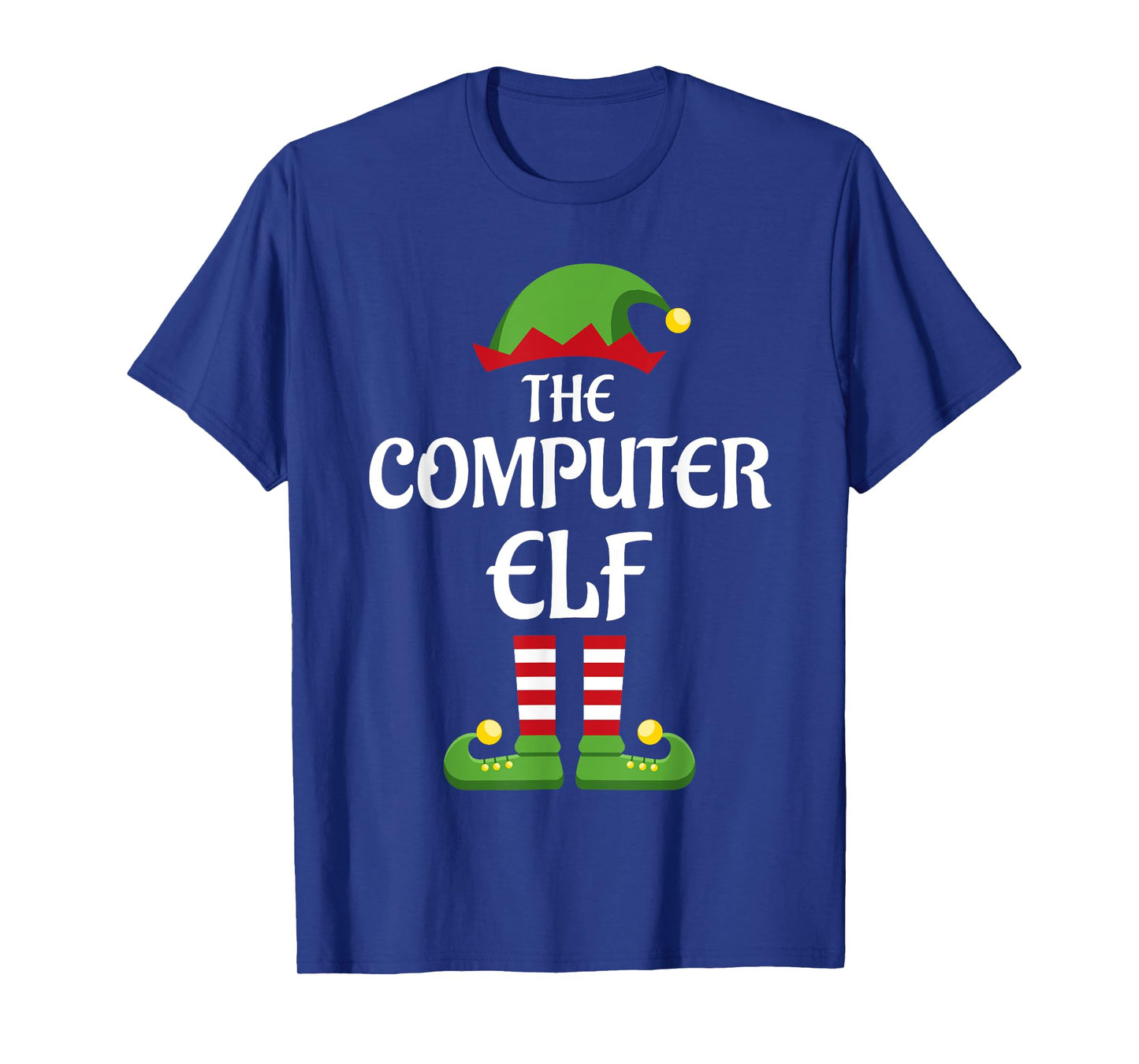 Computer Elf Family Matching Group Christmas T-Shirt