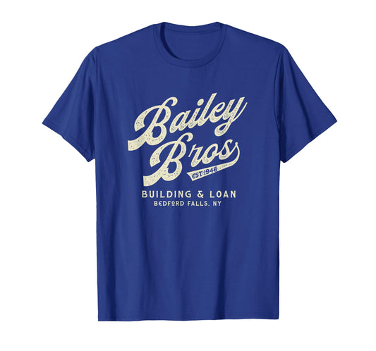 Christmas, Bailey Brothers Building & Loan. Holiday movie T-Shirt
