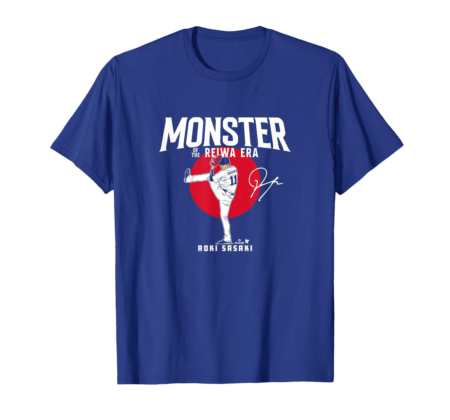 Roki Sasaki - Monster of the Reiwa Era - LA Baseball T-Shirt
