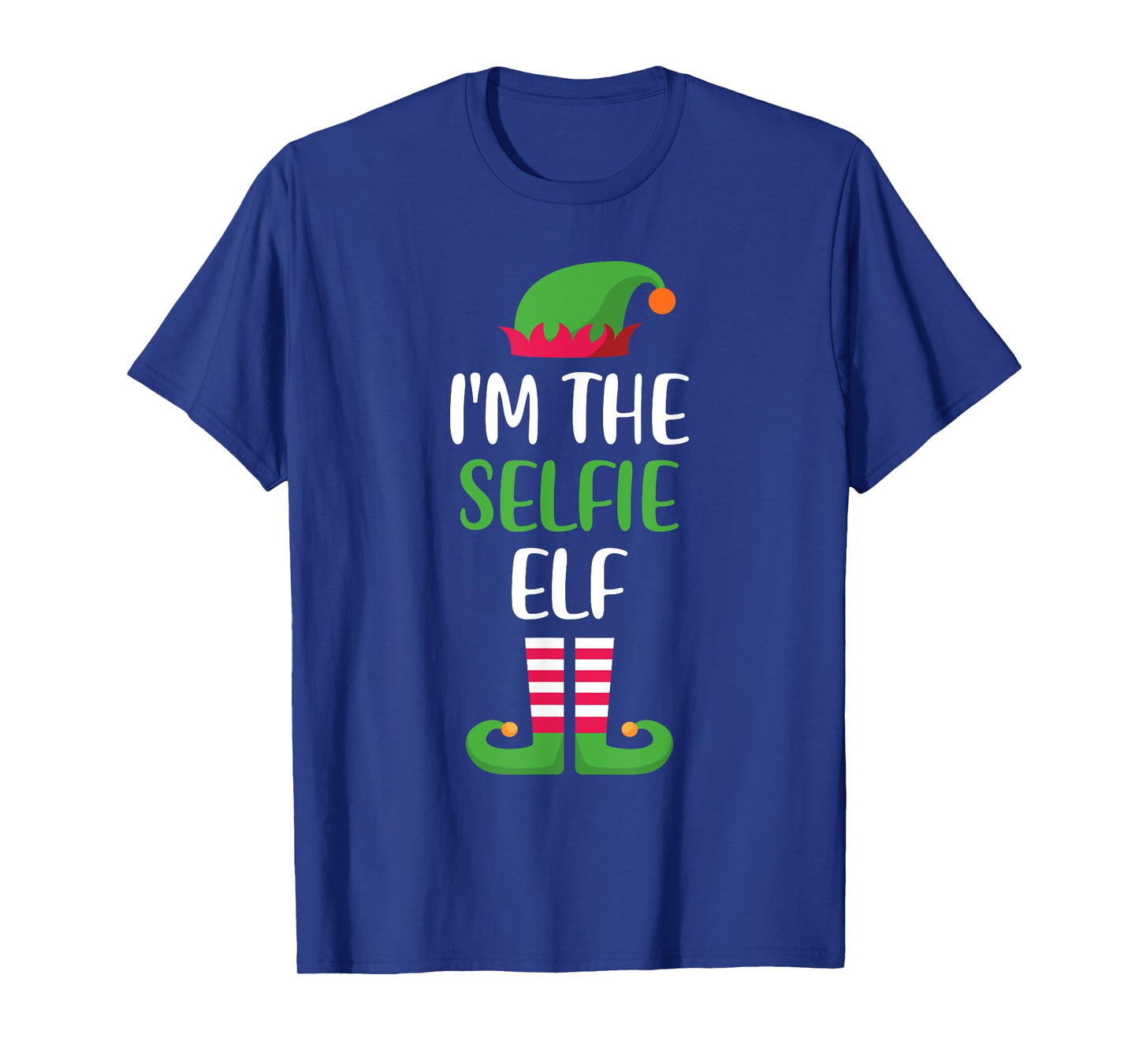 The Selfie Elf Family Matching Christmas Group Funny Xmas T-Shirt