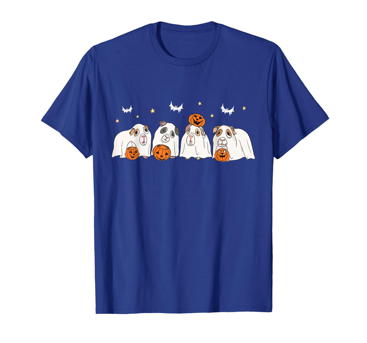 Happy Halloween Guinea Pig Ghost Spooky Season Guinea Pig T-Shirt