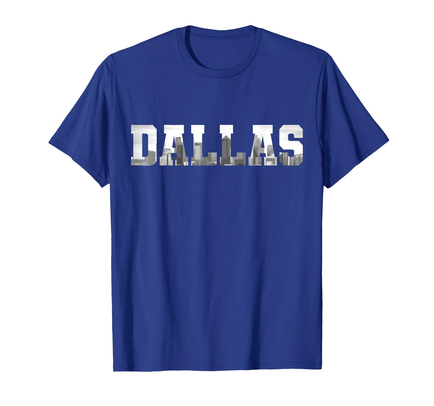 Dallas Texas Skyline USA Vintage Souvenir T-Shirt
