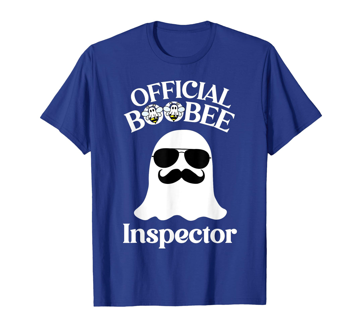 Boo-Bee Inspector Lazy DIY Halloween Costume Funny Ghost T-Shirt