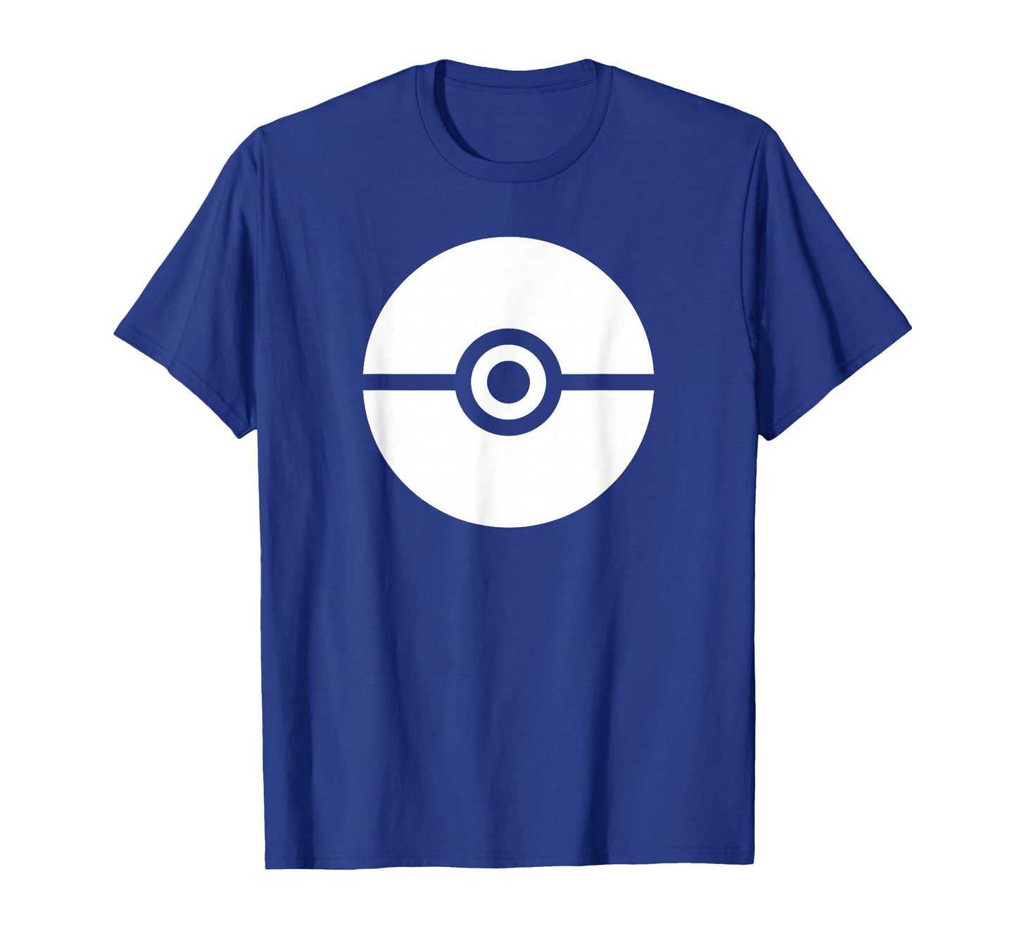 Pokémon Simple White Pokéball Logo T-Shirt