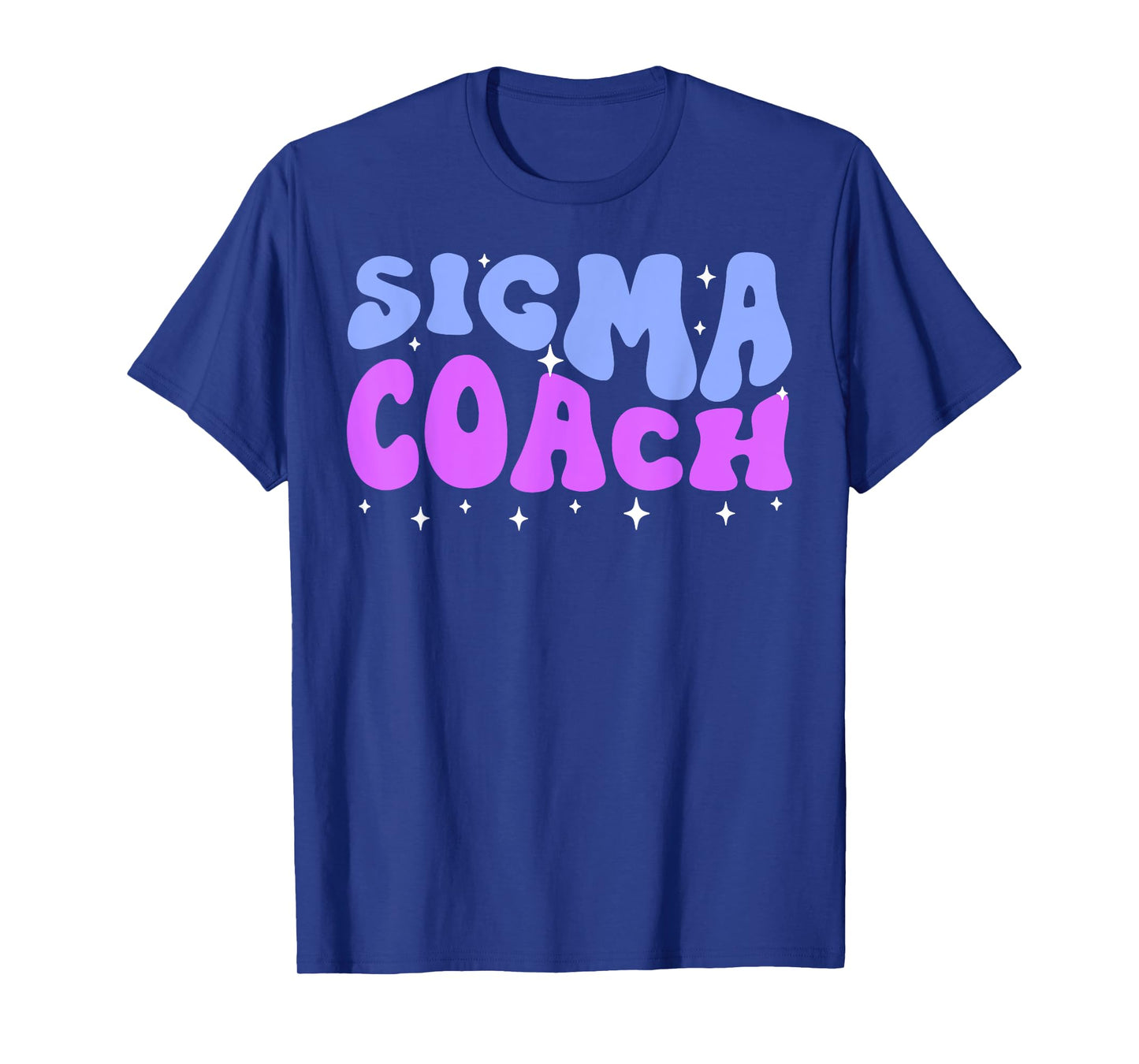 Sigma Coach Lone Wolf Stoic Strategist Groovy Art T-Shirt