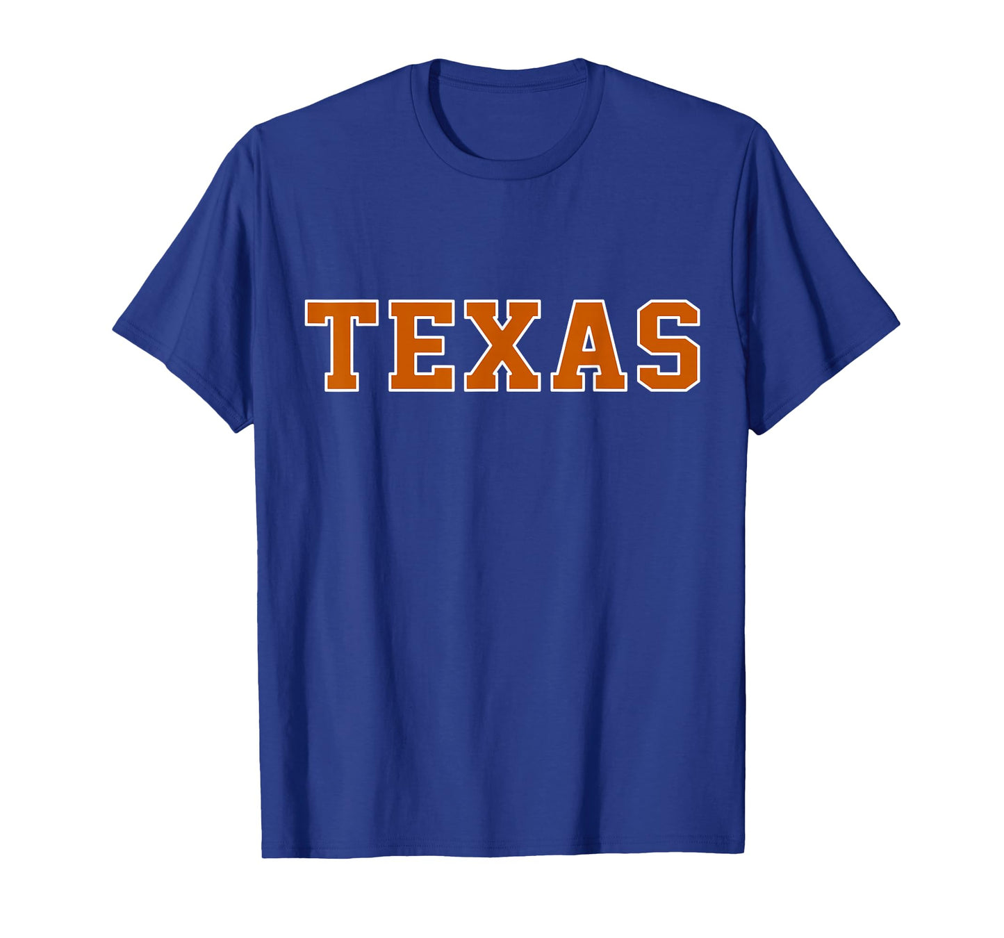 Vintage Texas Men Texas Women Retro Orange T-Shirt Tee Gift T-Shirt