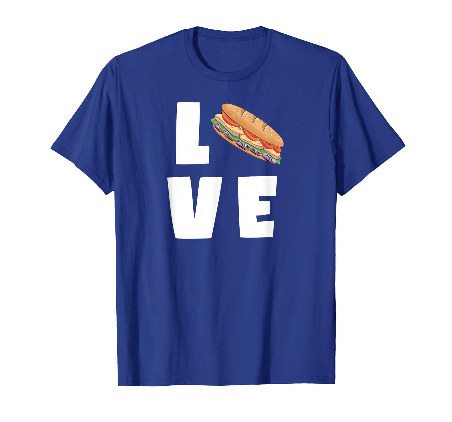 I Love Sub Sandwiches Funny Deli Hero Hoagie Food Lover T-Shirt