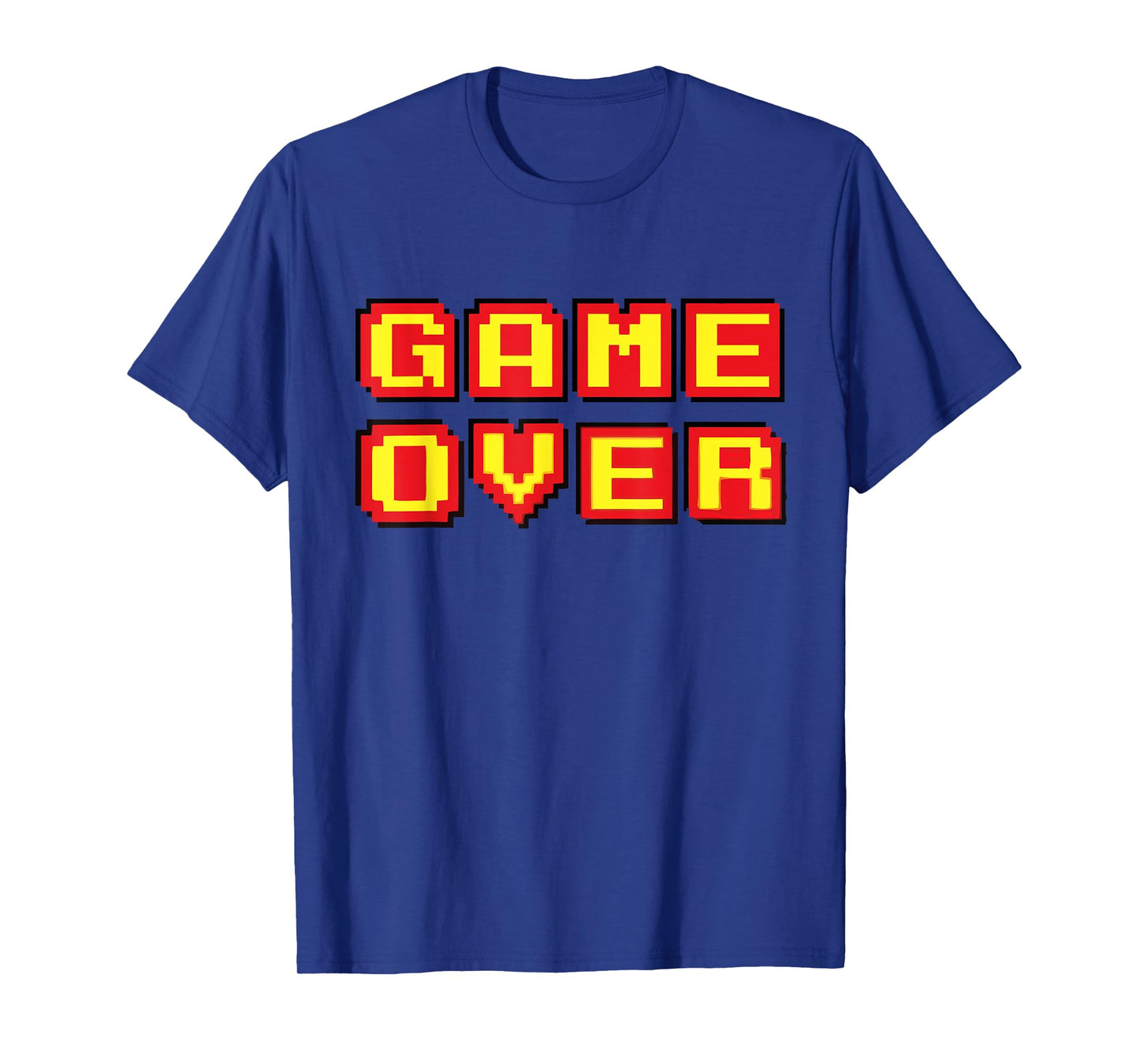 Game Over Vintage Retro Video Games Gaming gift arcade T-Shirt