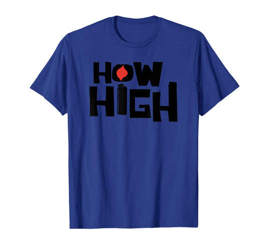 How High Logo T-Shirt, Small, Grey