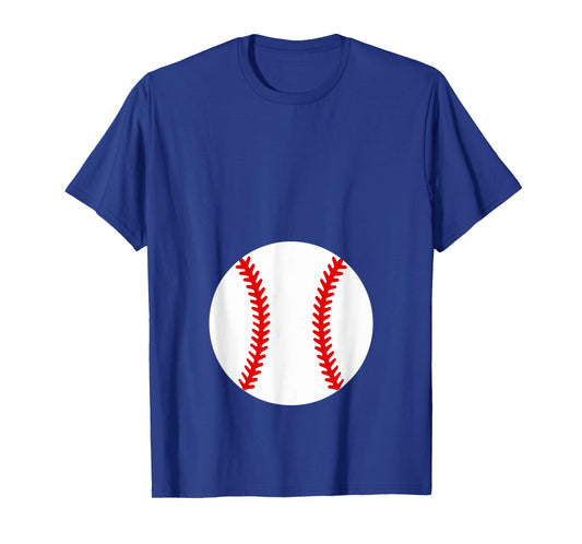 Pregnancy Halloween Costume Shirt - Baseball Pregnant T-Shirt