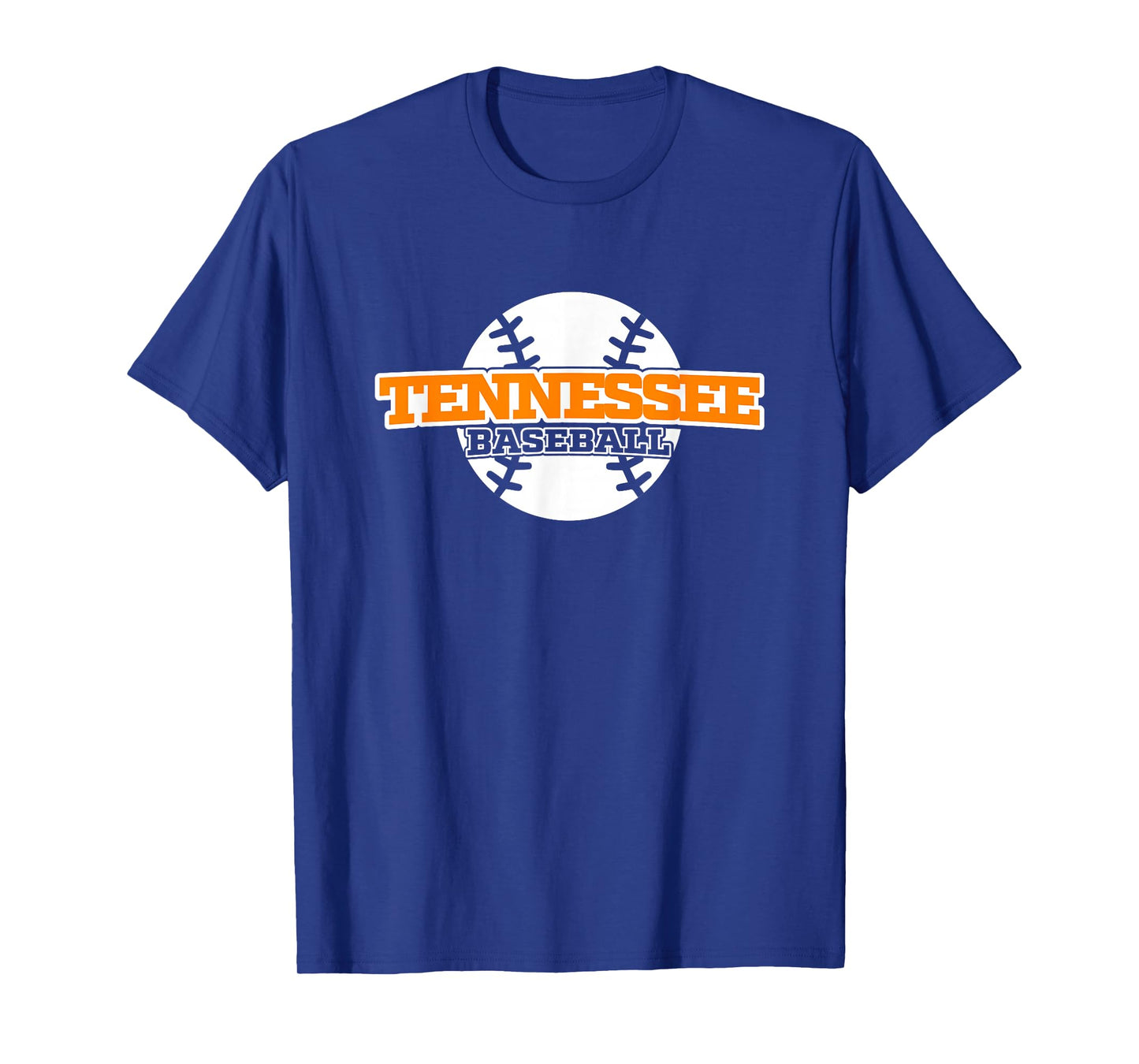 Tennessee Baseball Block Font T-Shirt
